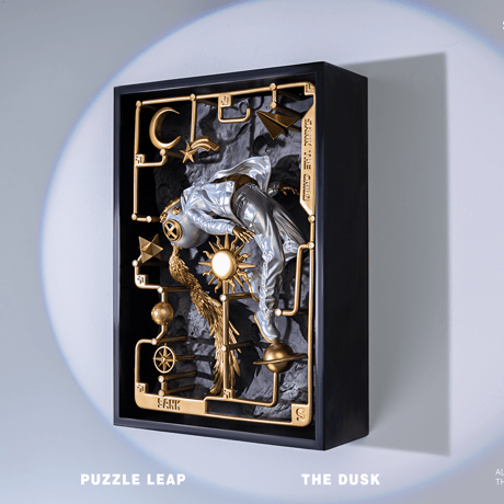 【予約販売：2月中 お届け予定】SankToys Puzzle-Leap-Bronze Age「～パズル・ライフ～飛躍：夕暮れ」【コレクションフィギュア】