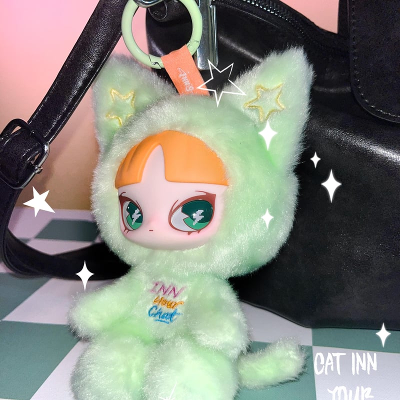 現品販売】玩楽拾刻「Eat Inn Your Chat ：ツメチャット」ぬいぐるみ