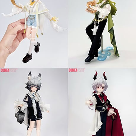 【予約販売｜2026年8月頃 お届け予定】COME4FREE 「Niyru Loi：幻界同調」1/8スケール BJDブランドドールシリーズ