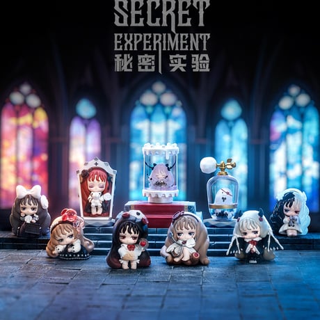【予約販売：11月中旬～11月下旬 お届け予定】52TOYS x Silent Caste Lilith (リリス) 「Secret Experiment：秘密実験」トレーディングフィギュア シリーズ