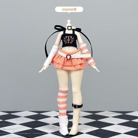 【現品販売】次元界TOY x ドール服キャッチ「Stage Butterfly」小型ドール向け ドール用の服 10点セット