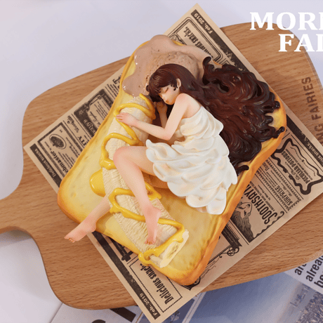【予約販売：11月 お届け予定】WeArtDoing Sleeping Beauty-Morning Fairies-Sausage&Egg「朝食の妖精： バナナとアイストースト」