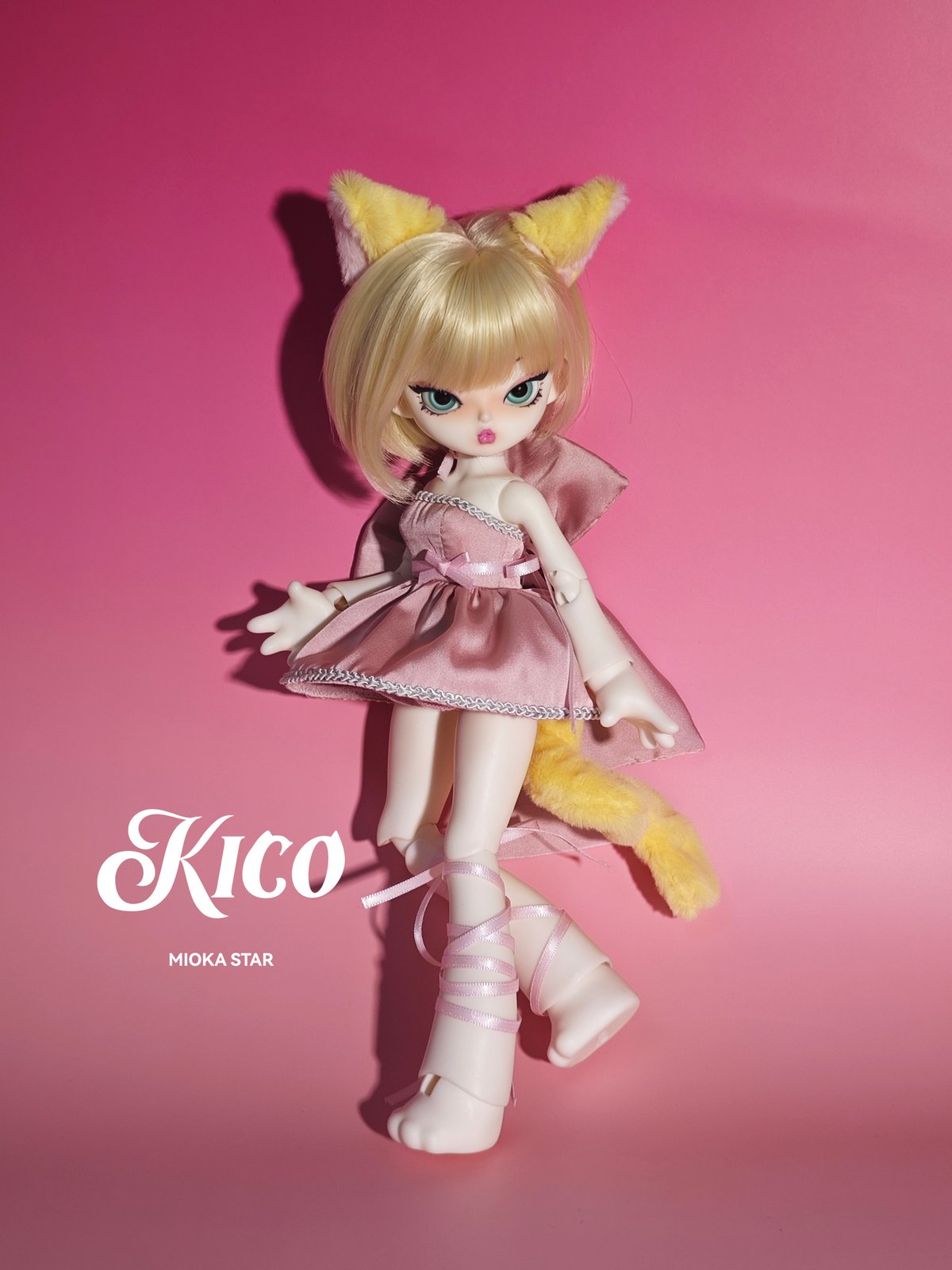 Cococoring Mocka 12分bjdペットミルク猫 球形関節人形4 Cococoring Mocka 12分bjdペットミルク猫 球形関節人形4