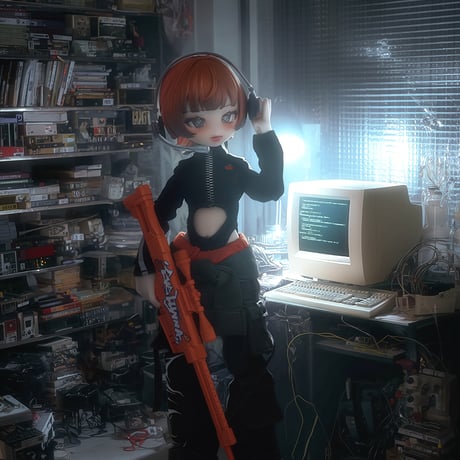 【予約販売：2025年12月中旬～1月中旬 お届け予定】Neo Eden Toys「EVE LYNNA：両面キラー」期間限定MJD単品ドール「ピクセル」【フルセット】