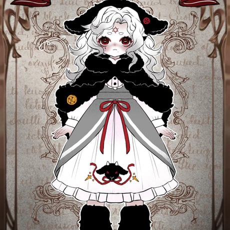 【予約販売：7月～8月 お届け予定】＜期間限定受付・送料無料＞次元界TOY(CYTOYS)「Nyssa(ニサ)：黒山羊」単品ドール【フルセット】