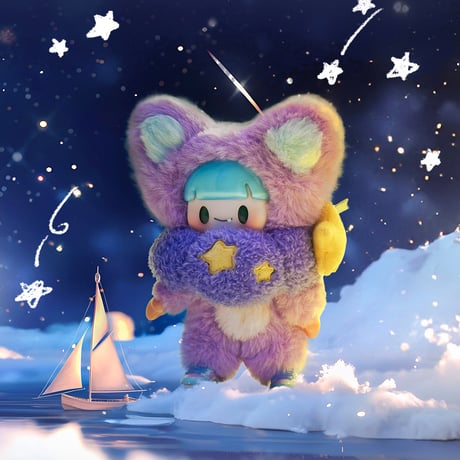 【現品販売】超級元気工場 PINKOO Studio 「ADOU ：Colorful Life」 ぬいぐるみブラインドボックス シリーズ