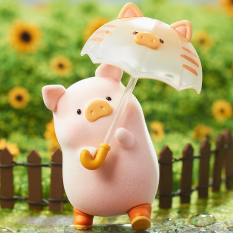 【予約販売：6月下旬～7月中旬  お届け予定】52TOYS TOYZEROPLUS × CICI’S STORY 子豚LULU 「Travel：一緒に旅行」シリーズ