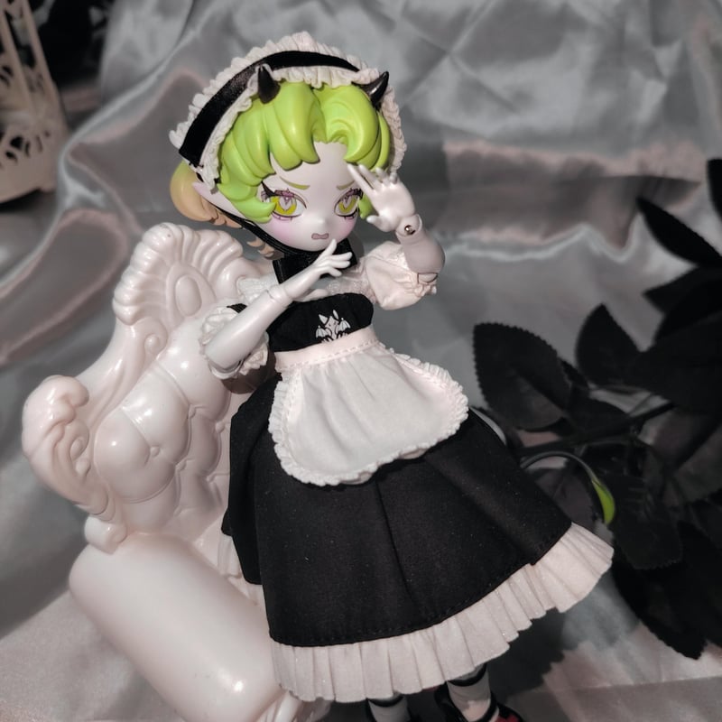 現品販売】CHUZTING「Cooze：悪魔角」小型ドール向け ドール用の服