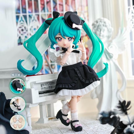 【現品販売】BLOKEES x 初音ミク「綺麗な出会いの物語：楽の序章」MJDブラインドドール シリーズ