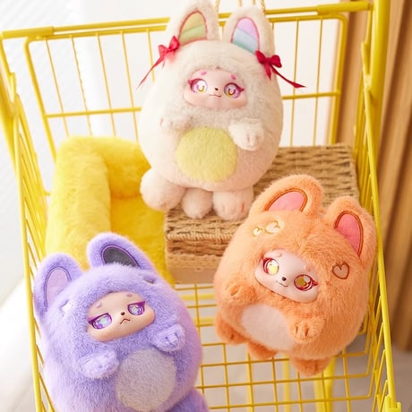 【現品販売】PUFF「バブルカラフル」ボールショルダーバッグ　ぬいぐるみブラインドボックス　シリーズ