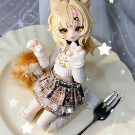 【予約販売｜2026年8月頃 お届け予定】<公式限定初回予約特典付き>不可食用人形（Inedible Doll）「ニャニャニャ次元」1/8スケールブランドドール シリーズ