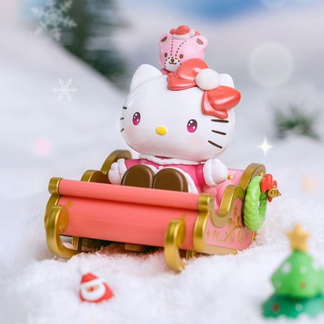 【予約販売：12月中旬～1月中旬 お届け予定】TOPTOY x サンリオ(SANRIO)「サンリオキャラクターズ：冬のそりチーム」シリーズ