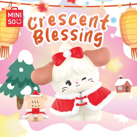 【予約販売：3月中 お届け予定】MINISO×mikko「新月の祝福」シリーズ
