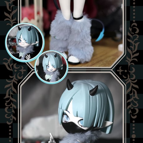 【現品販売】CHUZTING「Cooze：悪魔角」1/8スケール BJDブラインドドールシリーズ