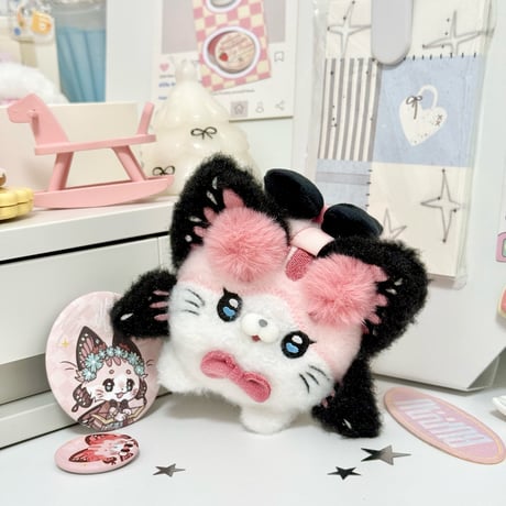 【現品販売】幻想工坊「猫丸の幻想島｜MioKoo Mirage Lab」 ふわふわ丸々ぬいぐるみ シリーズ【全6種類・選び可能】
