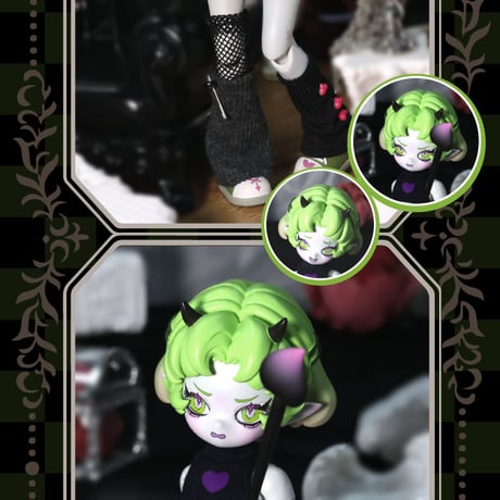 【現品販売】CHUZTING「Cooze：悪魔角」1/8スケール BJDブラインドドールシリーズ