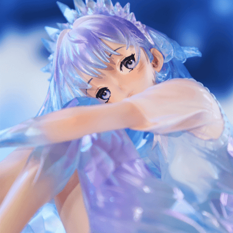 【予約販売：2025年12月 お届け予定】WEARTDOING Sleeping Beauty-Glass Slipper Fairies-White「水晶少女：氷の夢」【コレクションフィギュア】