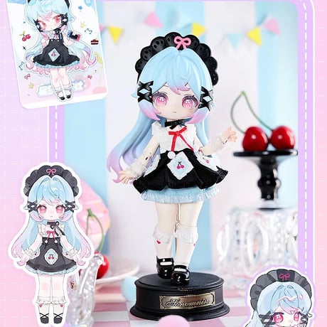 【予約販売：2026年8月～9月頃 お届け予定】<通常受付>絮夢町 「星夢スウィートハート社」1/12スケールBJDブラインドドールシリーズ