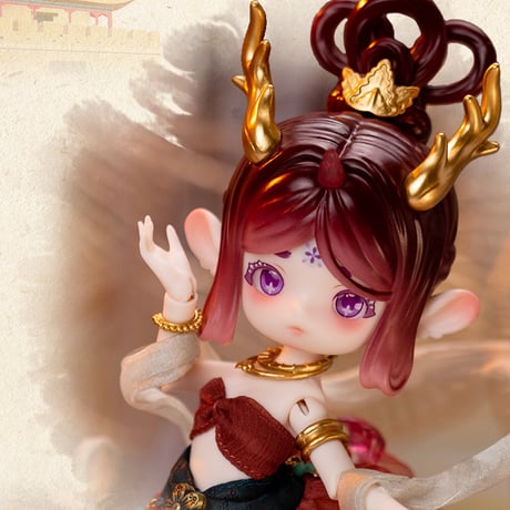 【現品販売】〈公式特典付け〉PENNY'S BOX「ANTU(アンティーユ)：呦呦鹿鳴～中国敦煌九色鹿～」BJDブラインドドール シリーズ