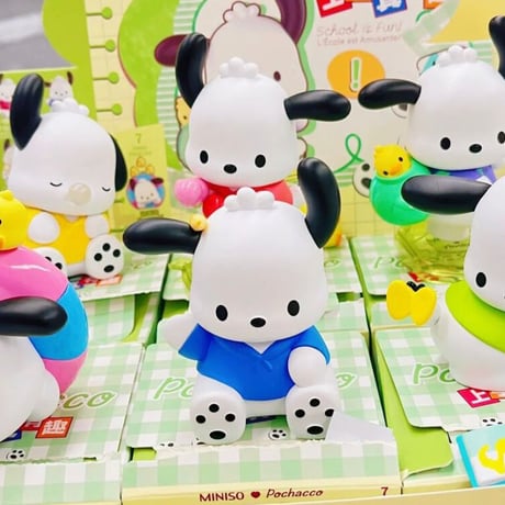 【予約販売：8月中旬 ～9月上旬 お届け予定】MINISO x サンリオ(SANRIO)「ポチャッコ：学校は面白い！」シリーズ