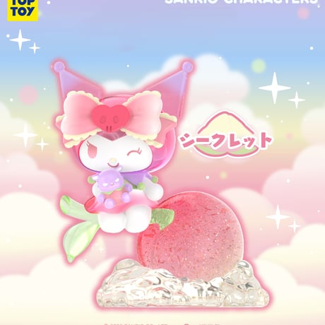 【予約販売：1月上旬～1月下旬  お届け予定】TOPTOY x サンリオ(SANRIO)「サンリオキャラクターズ ：元気モモ楽園」シリーズ