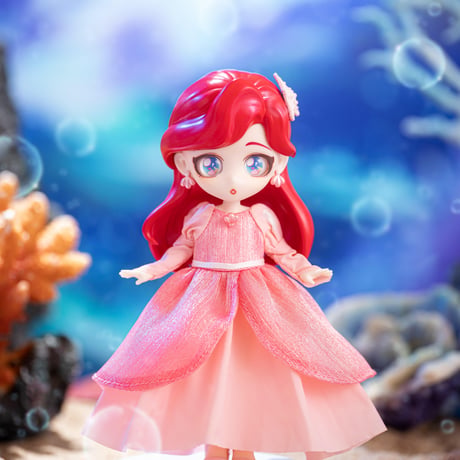 【予約販売：3月中旬～4月中旬 お届け予定】MORSTORM ディズニープリンセス 1/12スケール BJD球体関節ドール シリーズ【全6種類・選び可能】