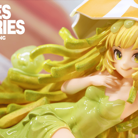 【予約販売：2026年5月 お届け予定】WEARTDOING Sleeping Beauty-Fries Fairies-Classic Ketchup「ポテトの妖精：ワサビ」