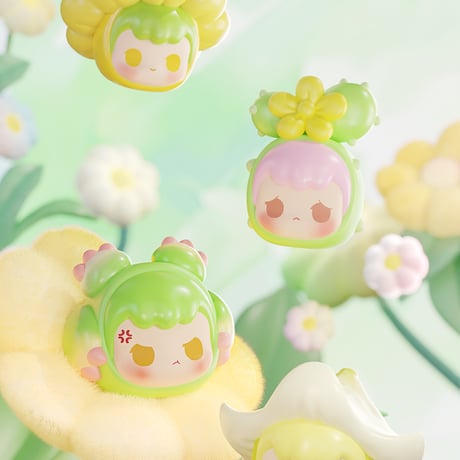 【予約販売：7月下旬～8月下旬 お届け予定】MoeDouble 森子moriko「花の世界ミニビース」シリーズ