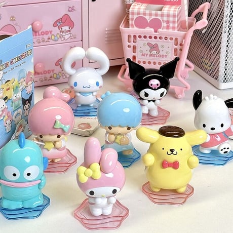 【予約販売：4月中  お届け予定】MINISO x サンリオ(SANRIO)「サンリオキャラクターズ:背中の仲良し」シリーズ