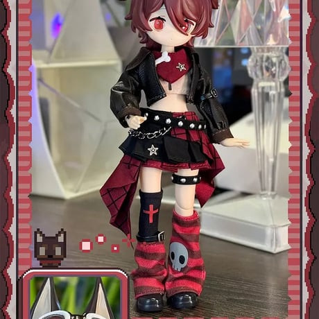 【現品販売】自由主張スタジオ「WELCOME GIRLS：デジタルペットの仮想世界」BJDブラインドドールシリーズ