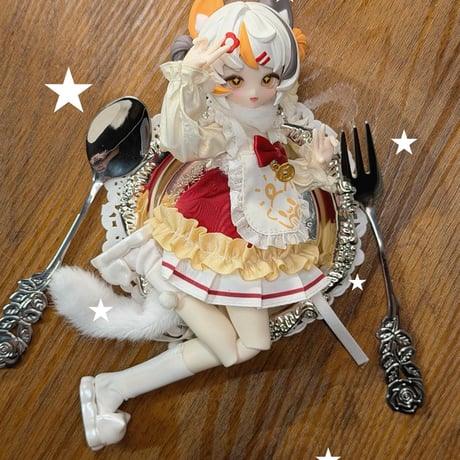 【予約販売｜2026年8月頃 お届け予定】<公式限定初回予約特典付き>不可食用人形（Inedible Doll）「ニャニャニャ次元」1/8スケールブランドドール シリーズ