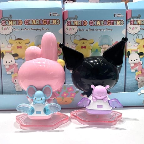 【予約販売：4月中  お届け予定】MINISO x サンリオ(SANRIO)「サンリオキャラクターズ:背中の仲良し」シリーズ
