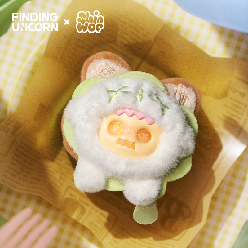現品販売】FINDING UNICORN x Shinwoo 「忘却デザート屋」ぬいぐるみ