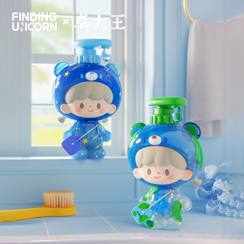 現品販売】FINDING UNICORN x 卓大王 「Bubble Bath：お風呂大好