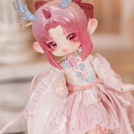 【現品販売】<期間限定特価>PENNY'S BOX WF限定特別仕様「ANTU(アンティーユ)：春神の花嫁、桃枝」BJD単品ドール フルセット 【アクションフィギュア】