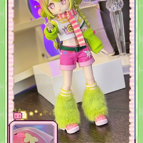 【現品販売】自由主張スタジオ「WELCOME GIRLS：デジタルペットの仮想世界」BJDブラインドドールシリーズ