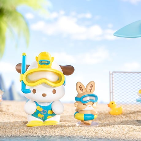 【予約販売：2月中旬～3月中旬 お届け予定】TOPTOY x サンリオ(SANRIO)「ポチャッコ：ホリデービーチ」シリーズ