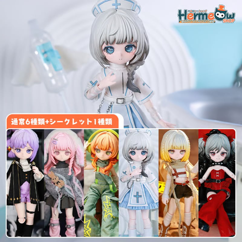 現品販売】MICHOY「末日序章」1/12 スケール BJDブラインドドール