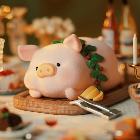 【予約販売：6月下旬～7月中旬  お届け予定】52TOYS TOYZEROPLUS × CICI’S STORY 子豚LULU 「PIGCHELIN RESTAURANT：五つ星レストラン」シリーズ