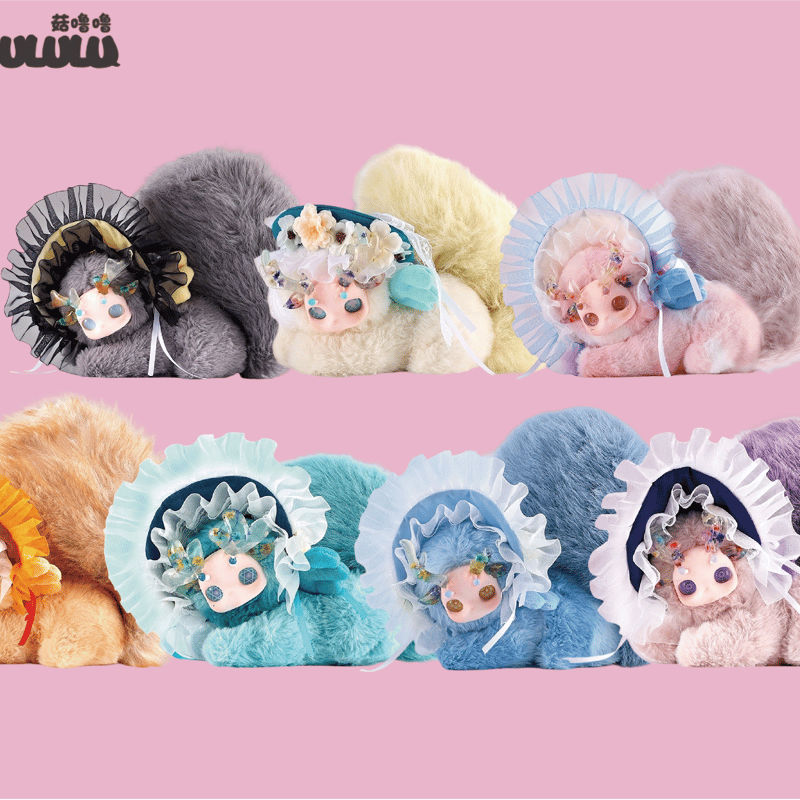 現品販売】ODI STUDIO Gululu(グルル) 「花咲く鹿」 ぬいぐるみ