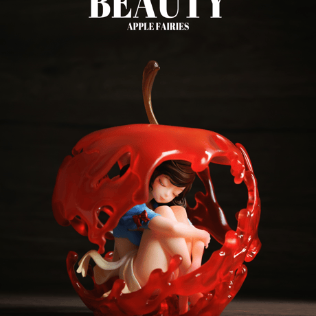 【予約販売：2025年9月中 お届け予定】WeArtDoing Sleeping Beauty-Apple Fairies-Red「眠れる魔法： 林檎の姫・薔薇織る夢(赤)」
