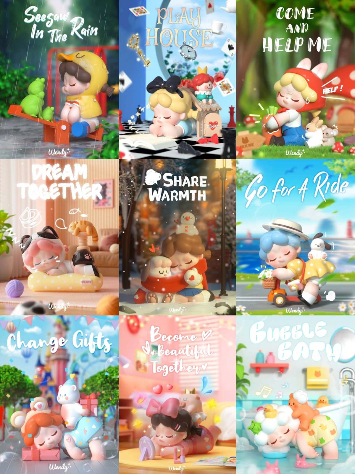 現品販売】DODO SUGAR Wendy（スヴィー）第3弾「一緒に居る時