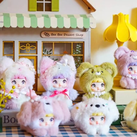 【現品販売】ITOYS 「NOMMI： ミちゃんのお迎えハウス」ぬいぐるみ シリーズ