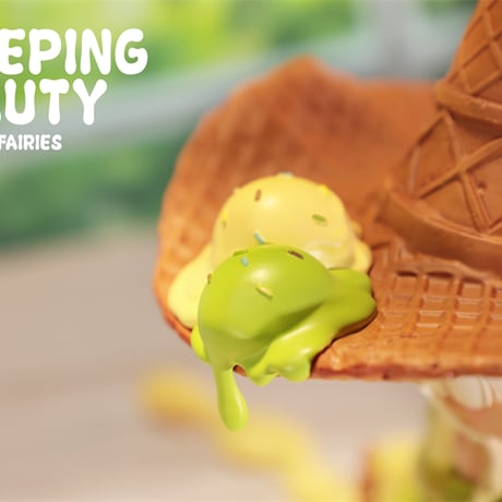【現品販売】WEARTDOING 「アイスクリームの精霊：抹茶」  【コレクションフィギュア】