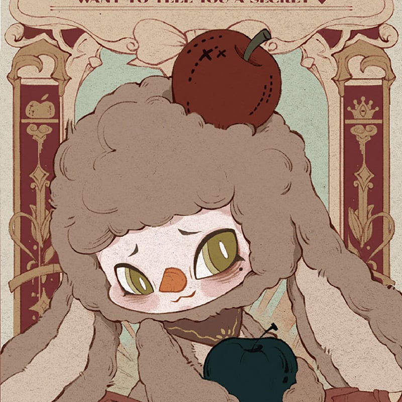 現品販売】Letsvan 「SIINONO：君に秘密を伝えたい」 ぬいぐるみ