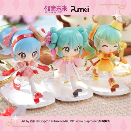 【予約販売｜12月中旬～1月中旬 お届け予定】SCLA PUMKI 「初音ミク：手をつなぐスイーツ娘」 トレーディングフィギュア シリーズ