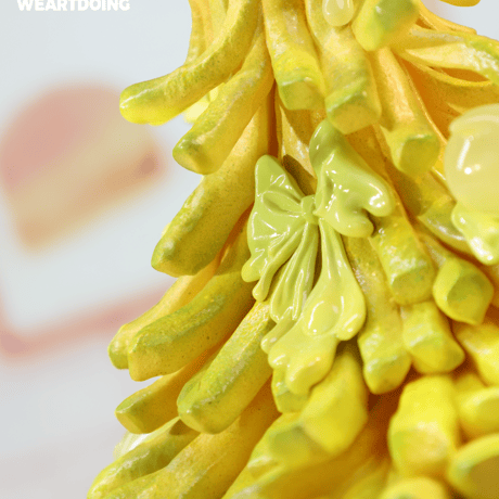 【予約販売：2026年5月 お届け予定】WEARTDOING Sleeping Beauty-Fries Fairies-Classic Ketchup「ポテトの妖精：ワサビ」