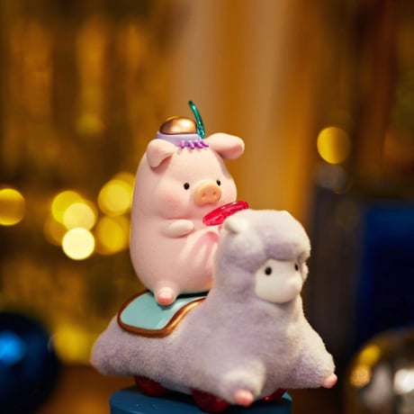 【予約販売：7月下旬～8月中旬 お届け予定】52TOYS TOYZEROPLUS × CICI’S STORY 子豚LULU「Celebration：ハッピータイム」 シリーズ