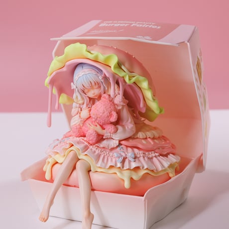 【現品販売】WeArtDoing Sleeping Beauty-Burger Fairies-Pink 「バーガー魔女：桜トンカツバーガー」【WF2025冬紀念限定商品】