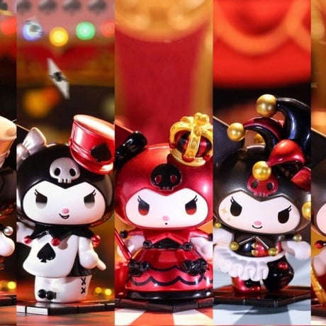 【予約販売：3月中旬～4月中旬 お届け予定】TOPTOY x サンリオ(SANRIO)「クロミ：ポーカー王国」シリーズ